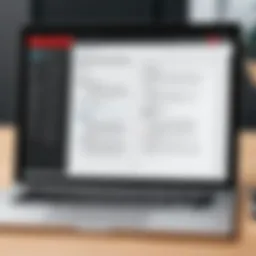 Adobe software interface displaying PDF features