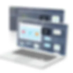 User interface of StreamYard showcasing features