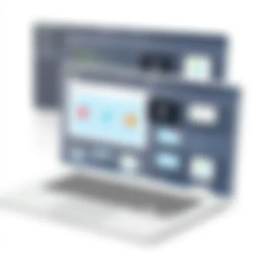 User interface of StreamYard showcasing features