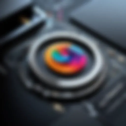 An elegant logo design example showcasing Vistaprint's customization capabilities