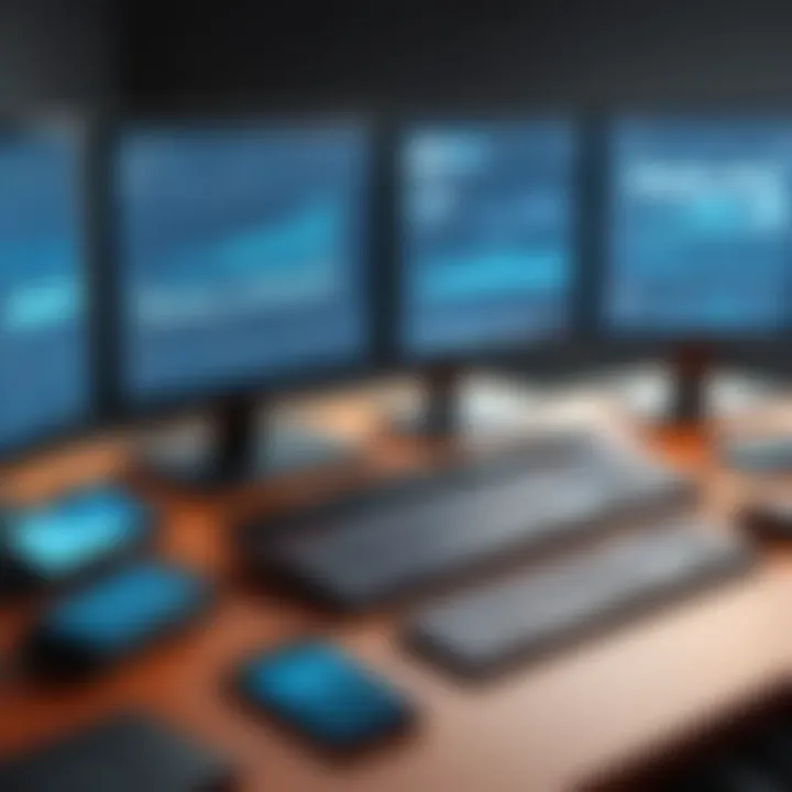 Industry applications of visual analytics illustrated in a creative format