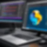 Visual Studio Interface for Python Development