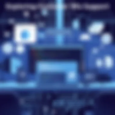 Customer support options available with Wix server solutions