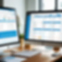 Overview of Workday budgeting interface showcasing user-friendly features