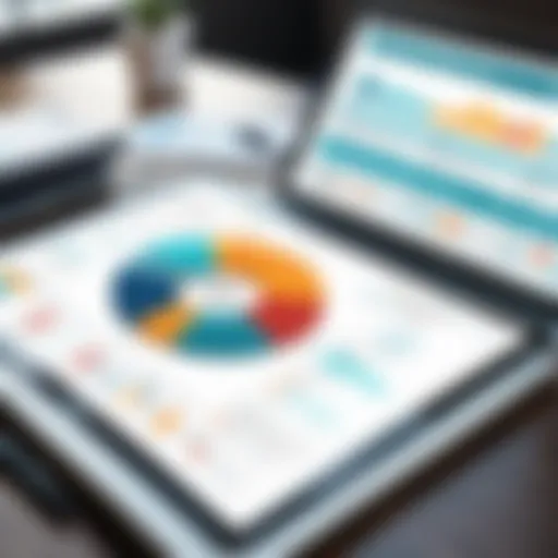Visual representation of workforce engagement metrics