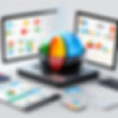 Integration Capabilities of Zoho CRM Software Visual representation of integration options within Zoho CRM