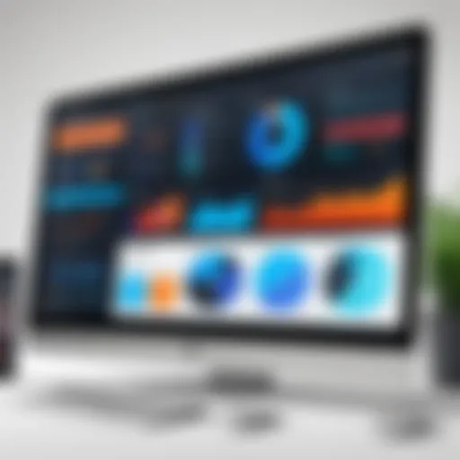 Visual representation of Zurmo CRM dashboard showcasing user-friendly interface